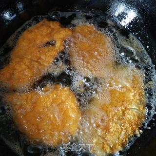 香酥鸡排的做法步骤:12