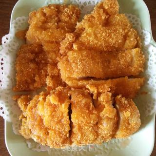 香酥鸡排的做法步骤:14