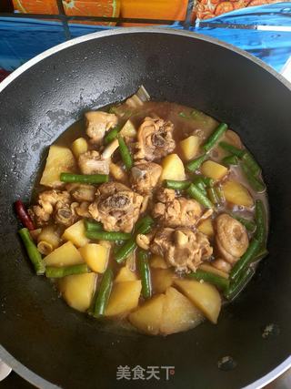 土豆炖鸡块的做法步骤:15