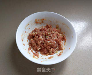 香菇酿肉的做法步骤:3
