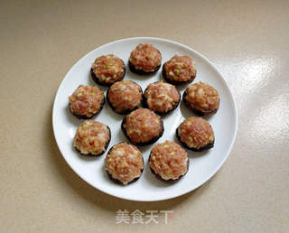 香菇酿肉的做法步骤:5