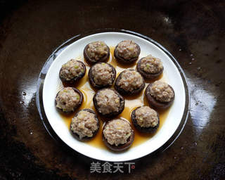 香菇酿肉的做法步骤:6