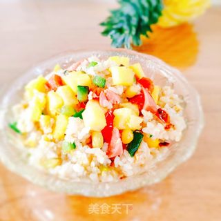 菠萝饭的做法步骤:9