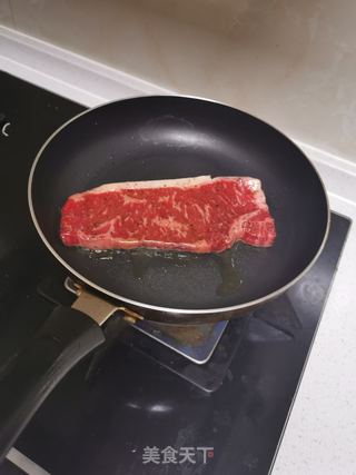 香煎西冷牛排的做法步骤:8