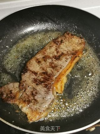 香煎西冷牛排的做法步骤:12