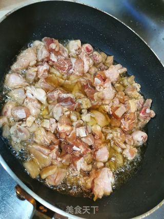 少辣版干锅鸡的做法步骤:6