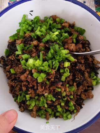 梅干菜酱肉全麦包的做法步骤:17