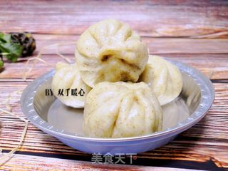 梅干菜酱肉全麦包的做法步骤:22