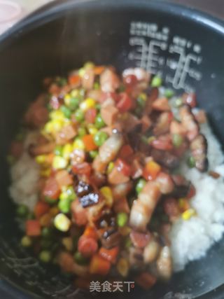 咸香糯米饭的做法步骤:7