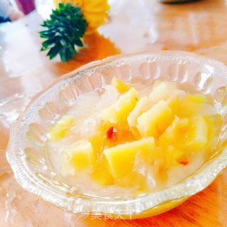 菠萝?银耳汤的做法步骤:6