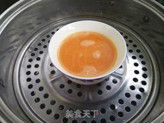 虾仁蒸蛋羹的做法步骤:7
