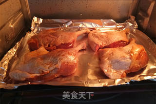 奥尔良烤鸭腿的做法步骤:5