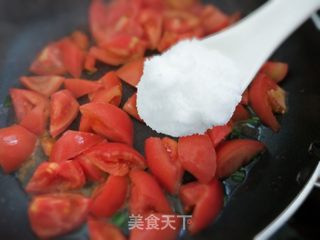 番茄炒蛋的做法步骤:11