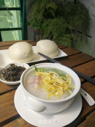 咸肉粥的做法步骤:4