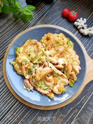 香煎虾饼的做法步骤:10