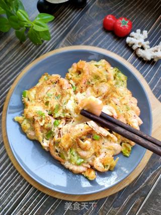香煎虾饼的做法步骤：11