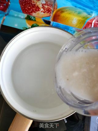 山药蛋花汤的做法步骤:6