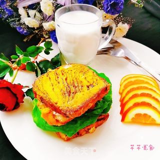 三明治的做法步骤:18