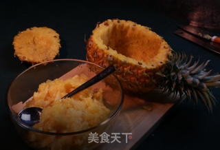 菠萝饭的做法步骤:4