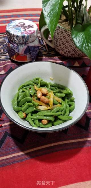 菠菜面的做法步骤:15