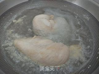 蒜蓉鸡丝的做法步骤:2