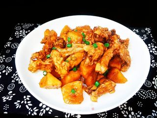红烧鸡叉骨土豆的做法步骤:10