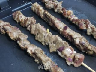 羊肉串的做法步骤:4