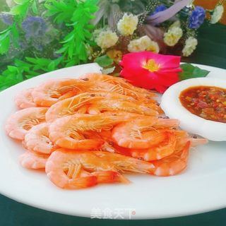 白灼虾的做法步骤:9