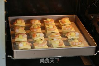 菠萝虾西多士的做法步骤:10