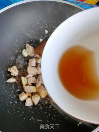 菠萝鸡丁的做法步骤:11