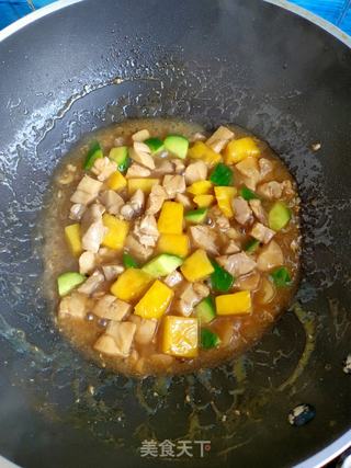 菠萝鸡丁的做法步骤:21