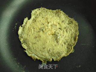 春日应季美食 香椿鸡蛋卷 的做法步骤:6