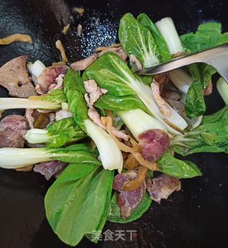 江南三鲜小煮面的做法步骤:4