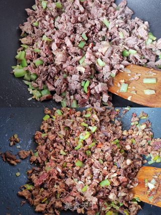 驴肉夹馍的做法步骤:11