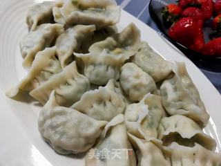 香菇小白菜水饺的做法步骤:17