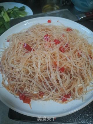 剁椒蒜蓉粉丝虾的做法步骤:5