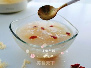 百合银耳雪梨羹的做法步骤:10