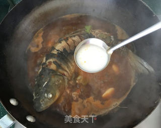 酸辣炖鱼的做法步骤:12