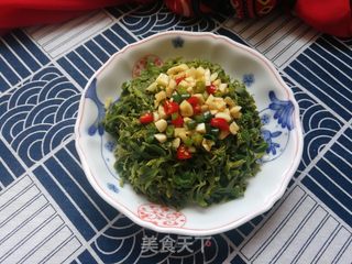 凉拌柳梭儿的做法步骤:9