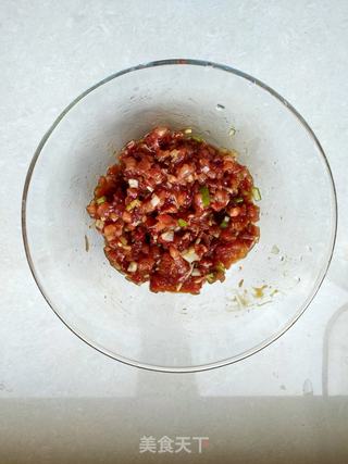 虾皮香椿猪肉馅馄饨的做法步骤:4