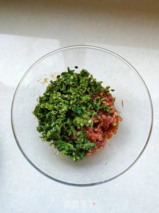虾皮香椿猪肉馅馄饨的做法步骤:8