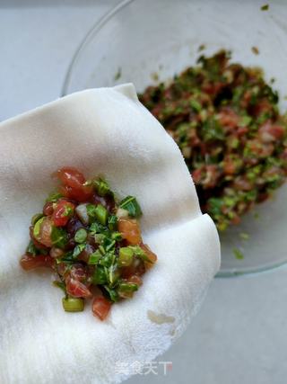 虾皮香椿猪肉馅馄饨的做法步骤:11
