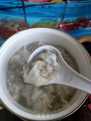 虾皮香椿猪肉馅馄饨的做法步骤:17