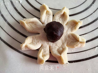 豆沙包的做法步骤:7