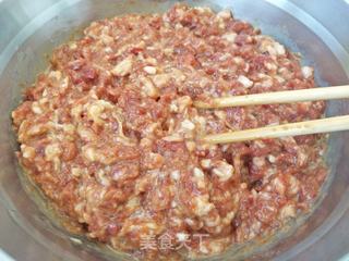 “ 春日应季美食 ”韭菜猪肉馅水饺的做法步骤:4