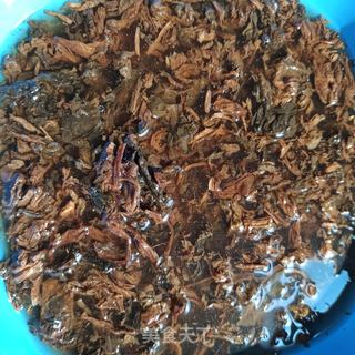 半烫面梅干菜肉饼的做法步骤:2