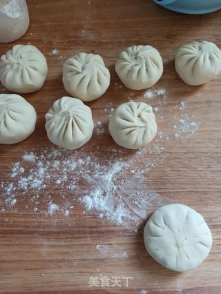 半烫面梅干菜肉饼的做法步骤:17