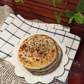 半烫面梅干菜肉饼的做法步骤:20