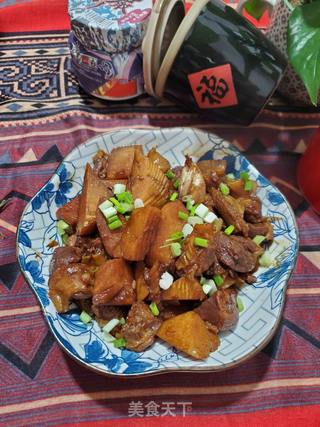 护心肉焖笋块的做法步骤:17