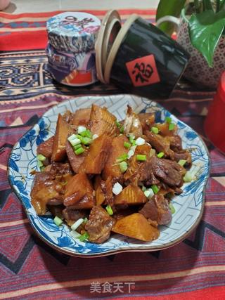 护心肉焖笋块的做法步骤:18